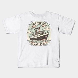 My First Cruise Kids T-Shirt